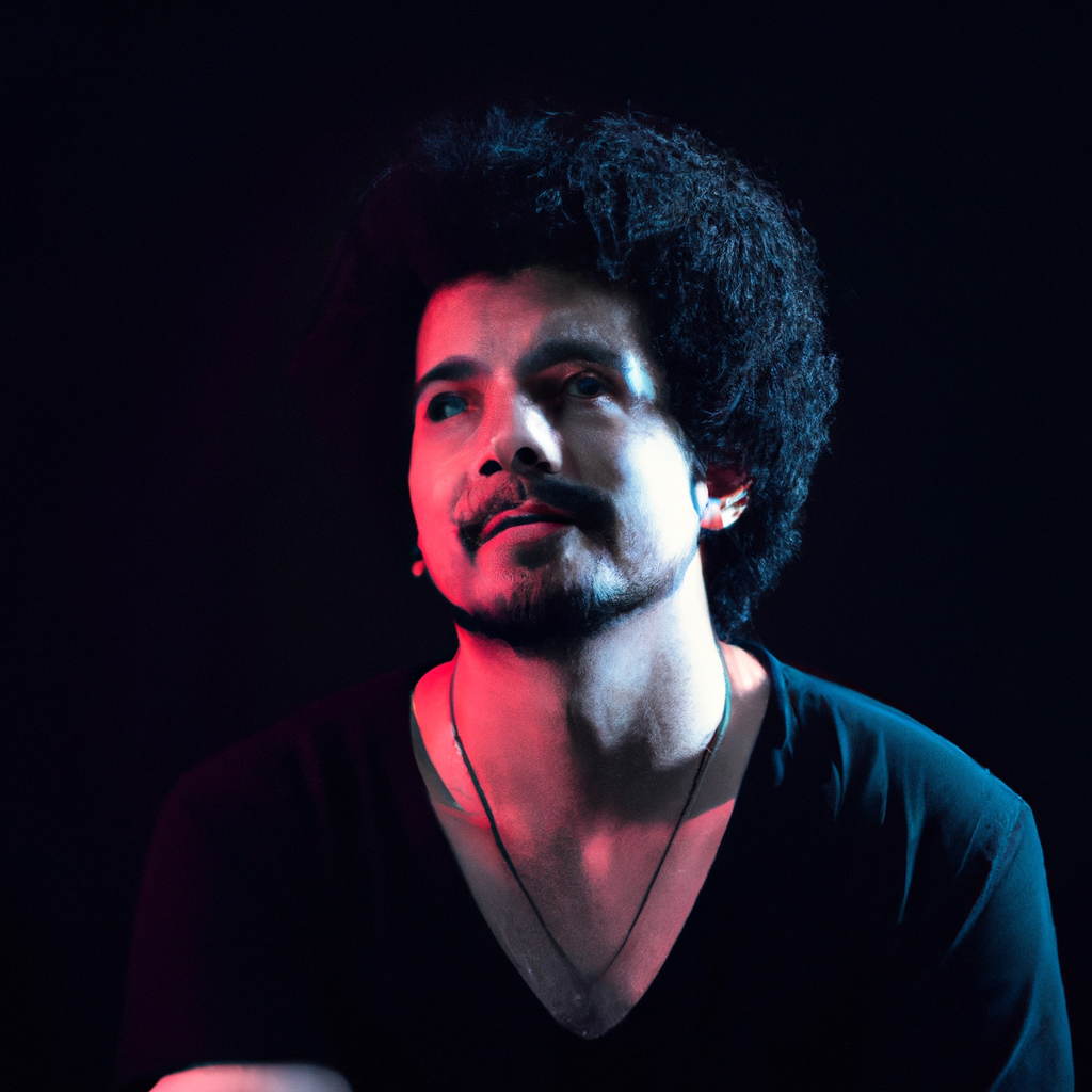 Retrato en estudio con luz natural, fondo gris, gesto sereno, estilo editorial (generado)